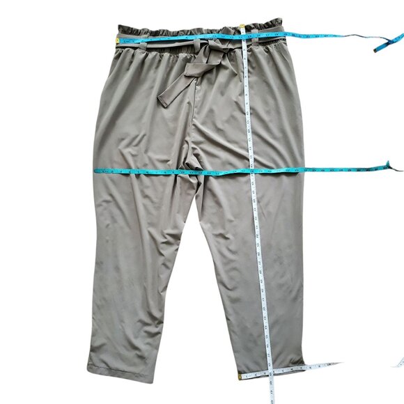 STYLUS PAPER BAG HIGH WAIST PANTS SIZE 1X - Picture 6 of 7